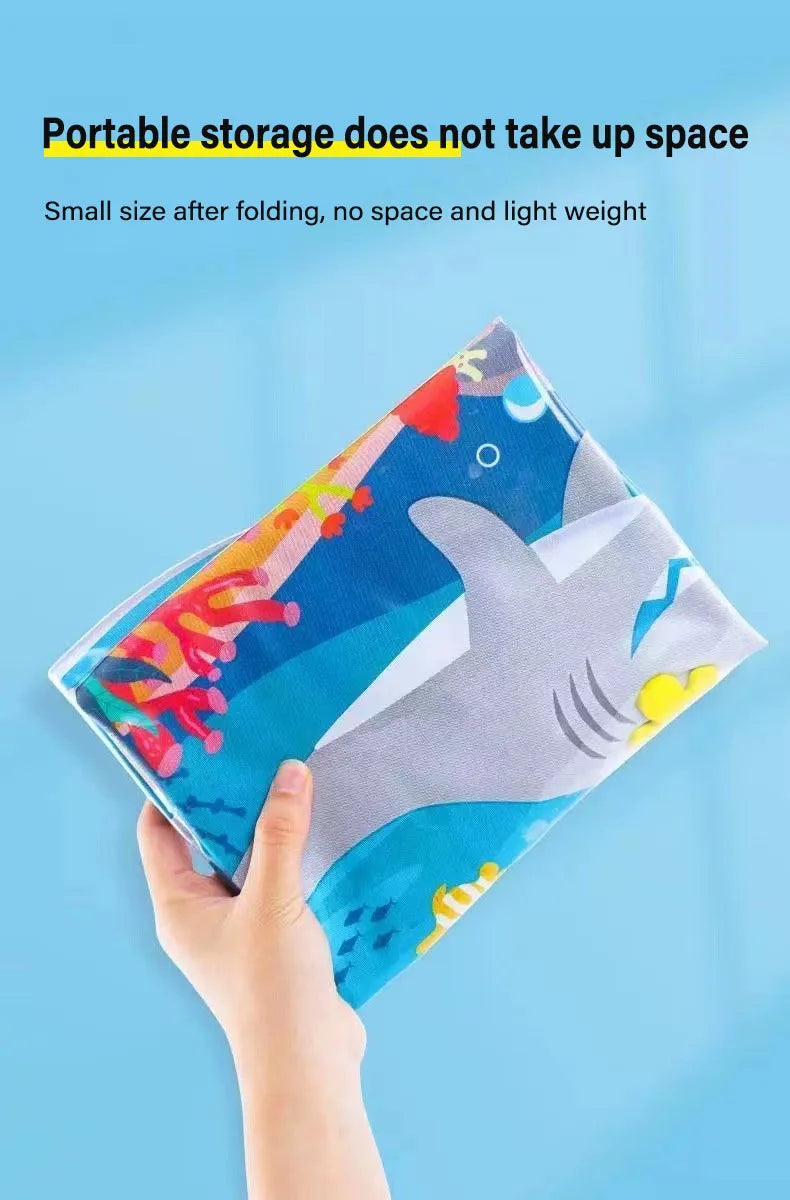 Sensory Water Mat Thickened Inflatable Sea Ocean Water Mat For Cat Pet Supplies Cleaning Cooling Mat Summer Cat Pets Accessories