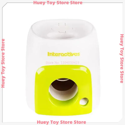 Automatic Dog Ball Launcher with Food Reward - Smart Tennis Ball Thrower Machine for Dogs, Interactive Pet Toy with Chase Traini