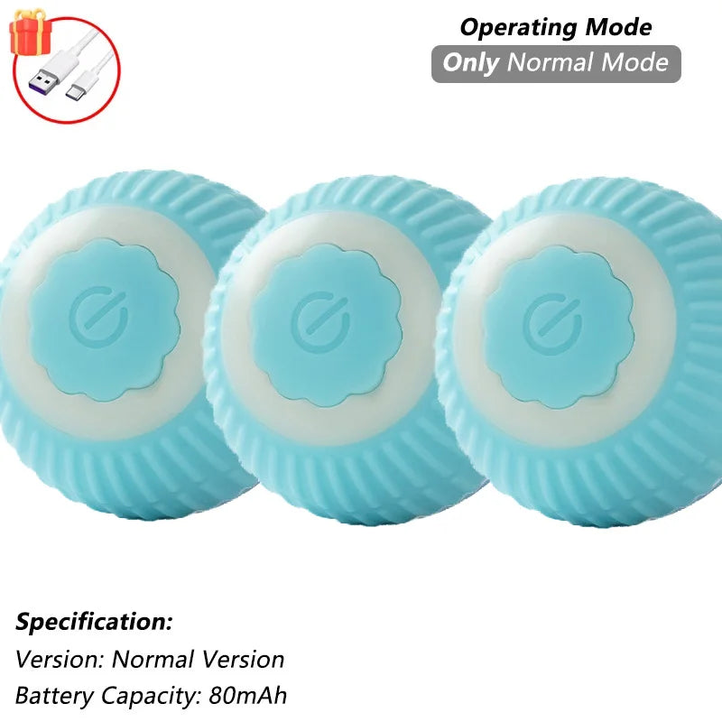 Cat Interactive Ball Training Self-moving Kitten Electric Cat Ball Toys Electronic Automatic Rolling Magic Ball Toys for Cat